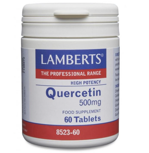 Picture of Quercetin 500mg-Natural plant sourced high potency flavonoid (Lamberts)