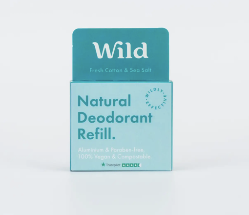 Picture of Wild Deodorant Fresh Cotton & Sea Salt Refill