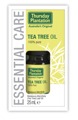 Picture of Tea Tree Oil 100% Pure 25ml (Thursday Plantation)